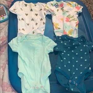 4 piece onesie set